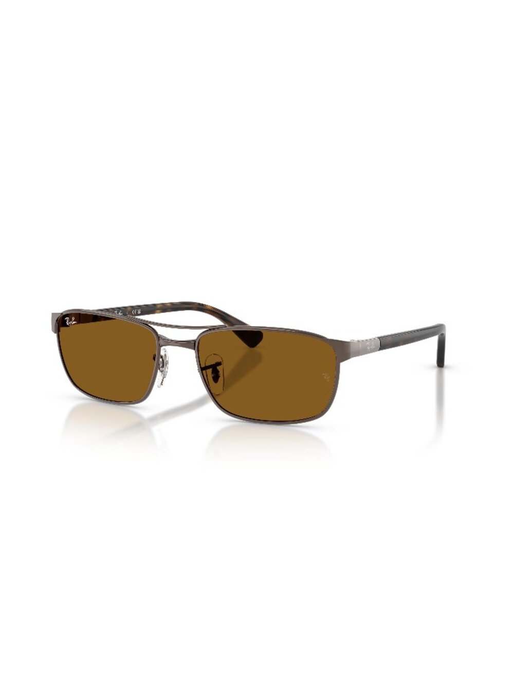 New Ray-Ban Unisex Sunglasses Bronze Brown Lens Metal Frame Ray Ban RB3778 57